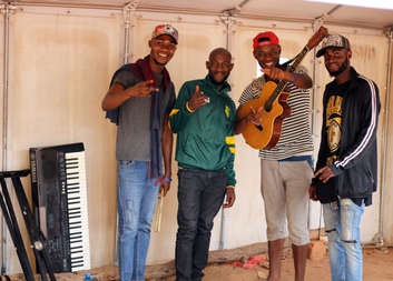 Watch the music video made by young refugees