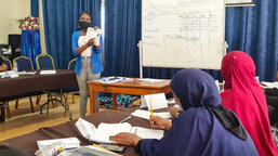 How is Caritas Czech Republic helping refugees in Zambia?