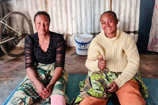 From Left: Bibiane and Annie From Left: Bibiane and Annie