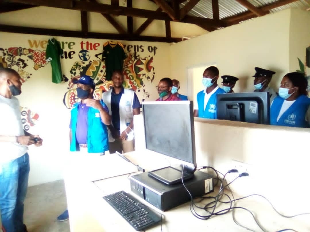 The youth ICT center in Mayukwayukwa The youth ICT center in Mayukwayukwa