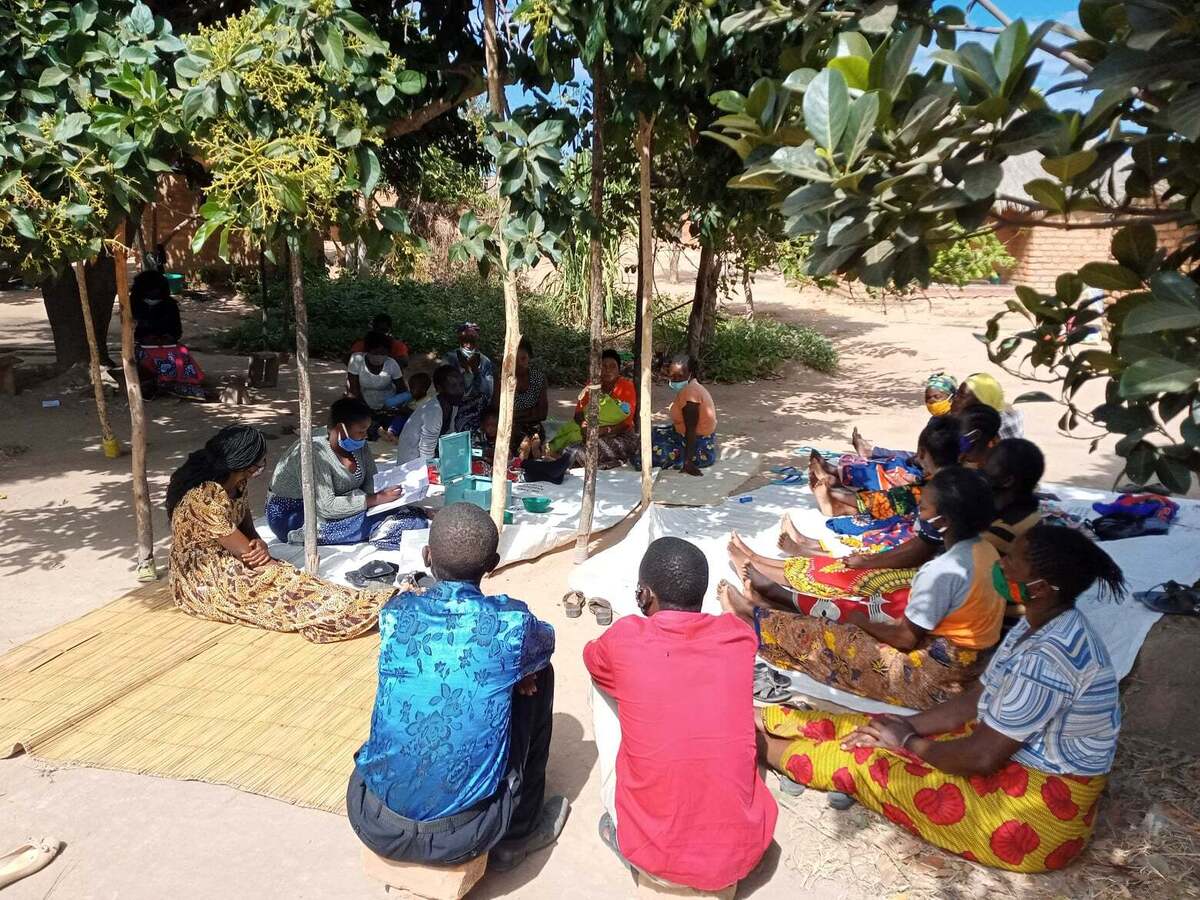 One of the savings groups in Nchelenge district of Luapula province One of the savings groups in Nchelenge district of Luapula province