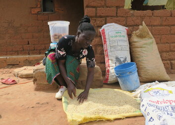 I now have a thriving popcorn and fritter business says Fostinah from Zambia