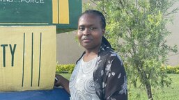 I am now studying actuarial science thanks to the DAFI scholarship and Caritas Czech Republic, says Evelyn from Burundi 