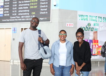 Thanks to the UNICORE scholarship, we can now study in Italy and grow our careers, say refugees Philibert and Magda 