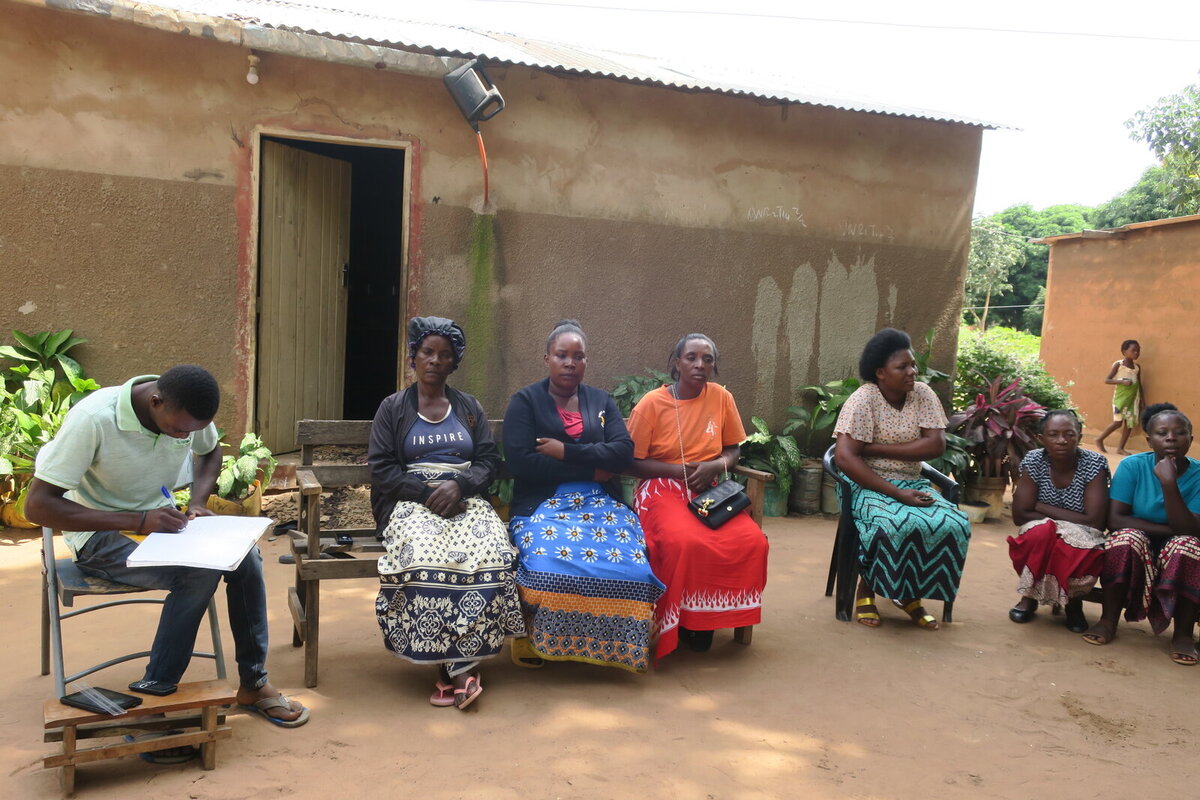 Lubuto Saving group's regular meeting Lubuto Saving group's regular meeting