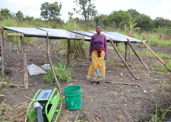Minga overcame drought and built a future for her children through farming